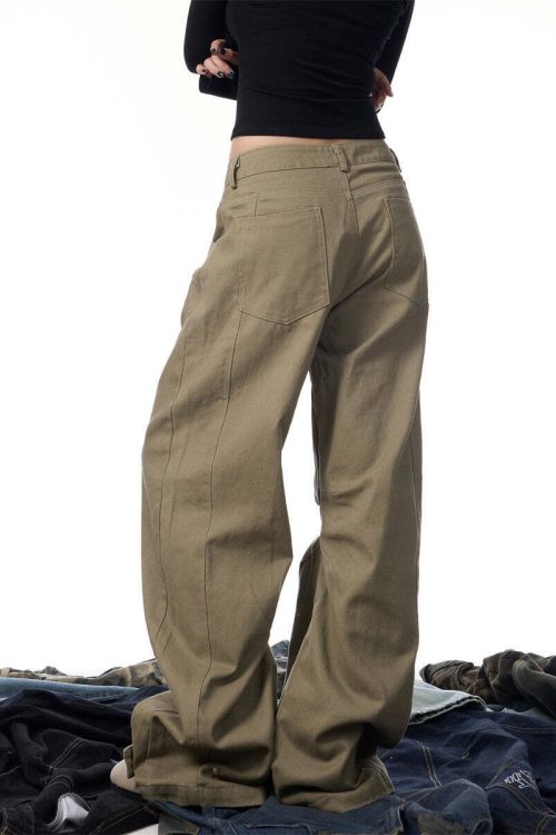 Loose Straight Casual Pants