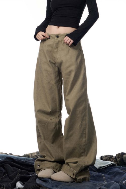 Loose Straight Casual Pants