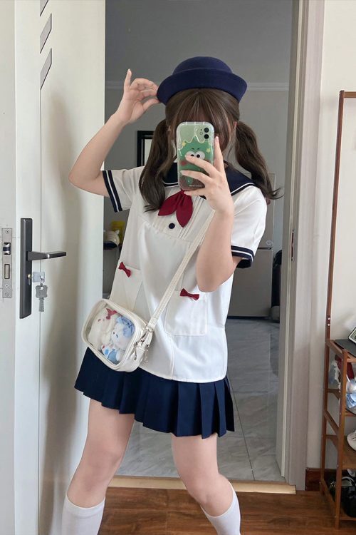 Mini Ita Crossbody Bag with Clear Window for Plushies and Pins