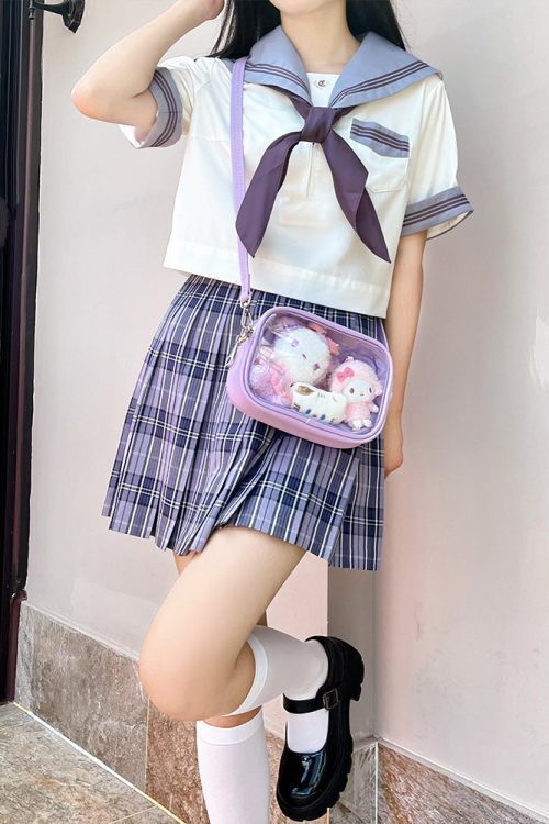 Mini Ita Crossbody Bag with Clear Window for Plushies and Pins