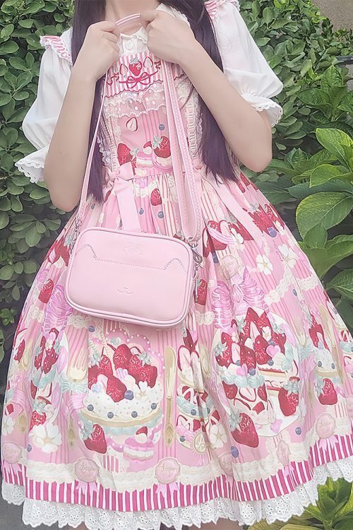 Mini Ita Crossbody Bag with Clear Window for Plushies and Pins