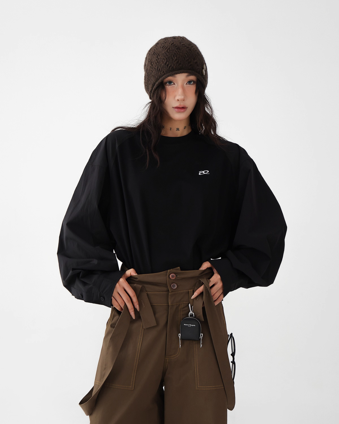 One Point Logo Big Silhouette T-Shirt