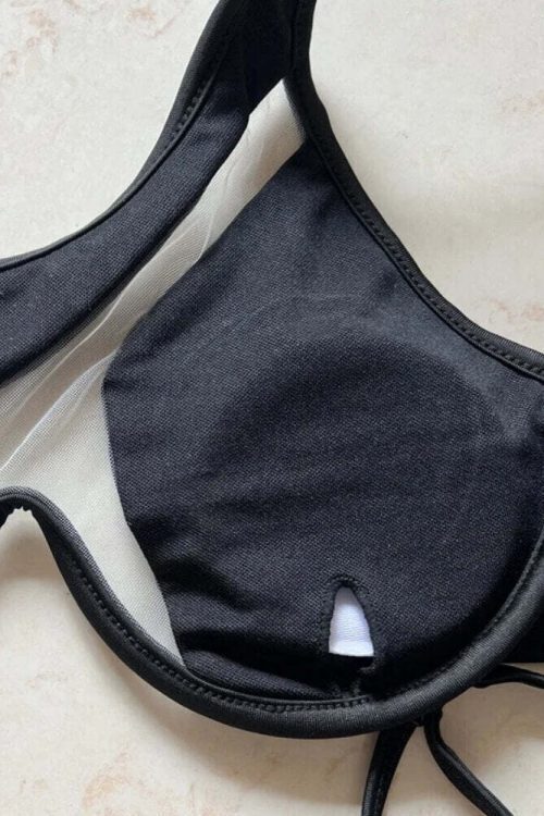 One-Shoulder Bikini Set