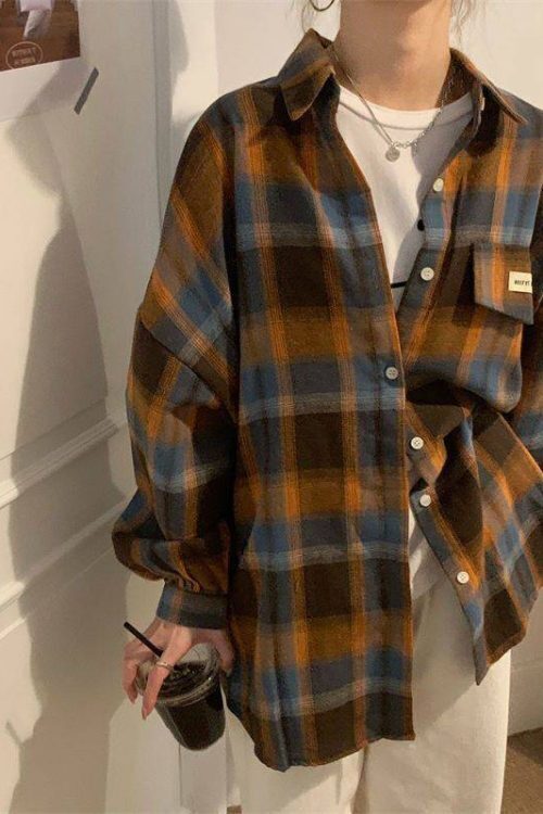 OOTD: Long Sleeve Blouse + Baggy Sweatpants + String Shoulder Bag