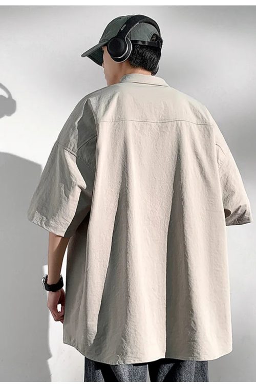 Oversized Short Sleeve Shirt