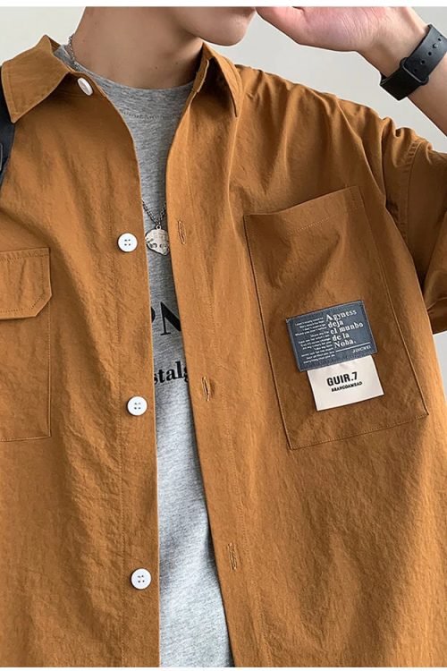 Oversized Short Sleeve Shirt