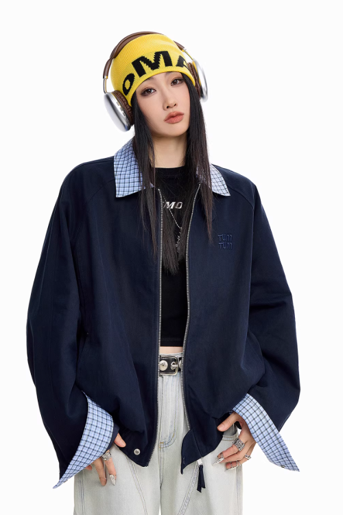 Paid Collar Work Jacket