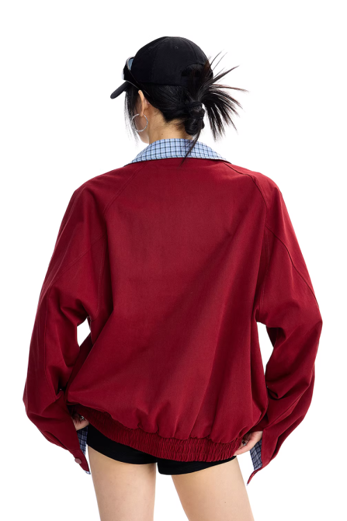 Paid Collar Work Jacket