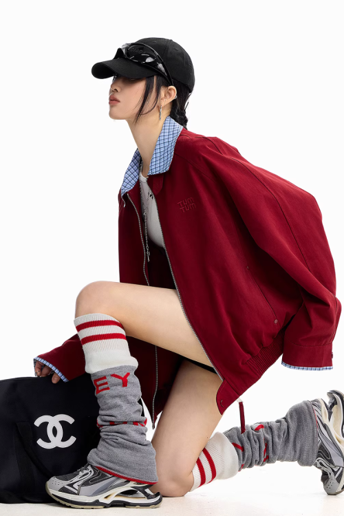 Paid Collar Work Jacket