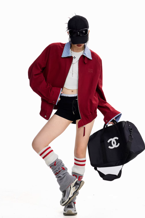 Paid Collar Work Jacket