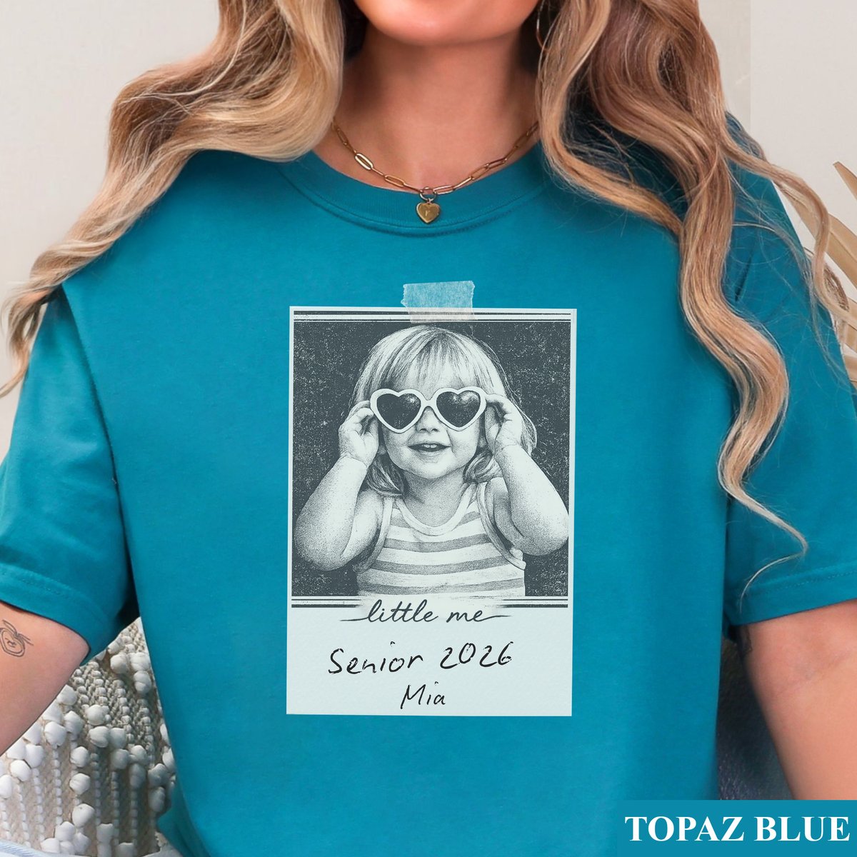 Personalised Senior 2026 Shirt Custom Photo Comfort Colors S tshirt