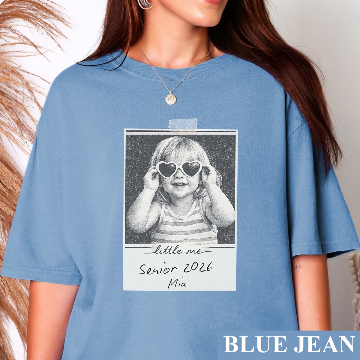 Personalised Senior 2026 Shirt Custom Photo Comfort Colors S tshirt