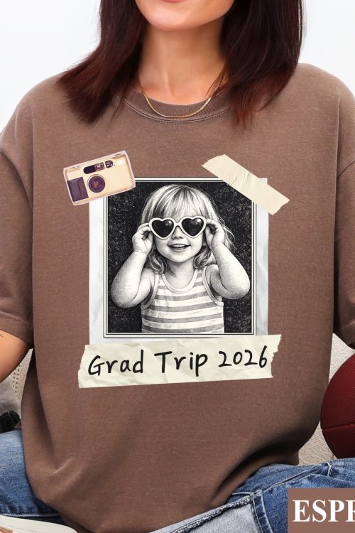 Personalised Vintage Photo And Year Senior Shirt C