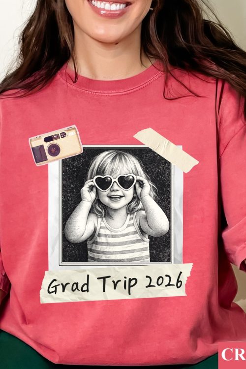 Personalised Vintage Photo And Year Senior Shirt C