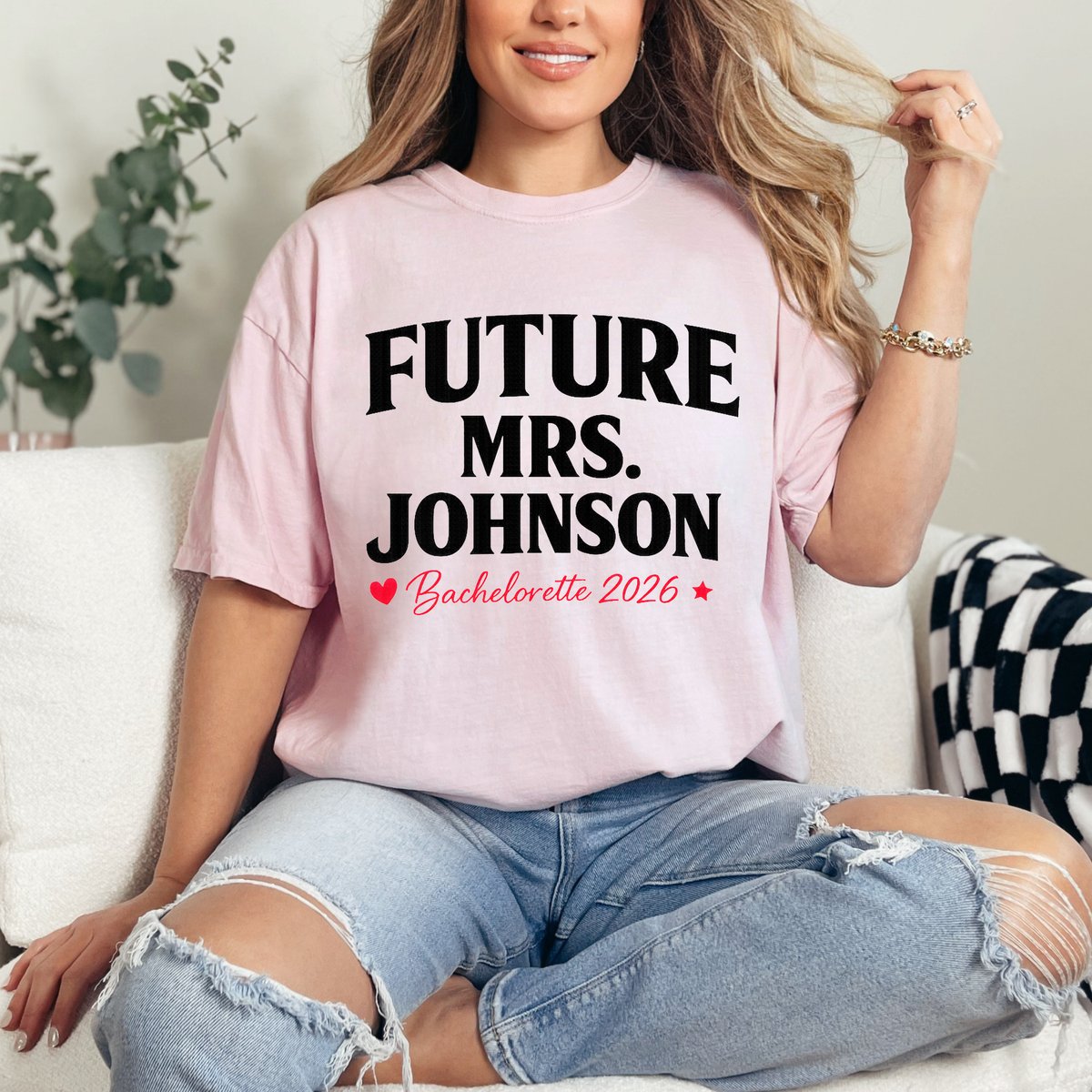 Personalized Future Mrs Shirt Custom Bride To Be Tee Dainty 66037550 tshirt