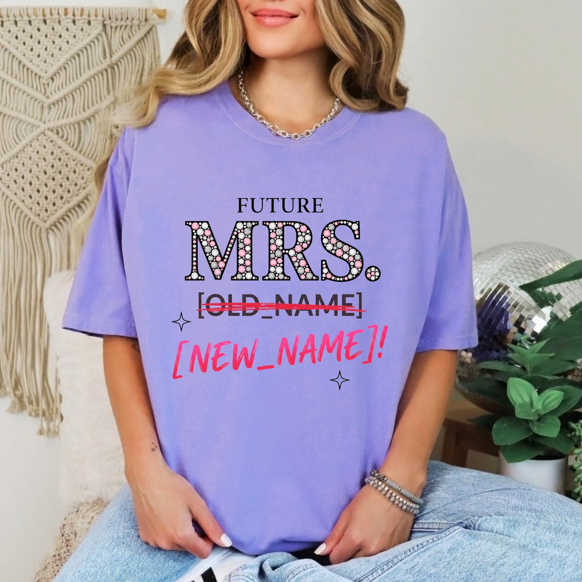 Personalized Future Mrs Shirt Custom Bride To Be Tee Dainty tshirt
