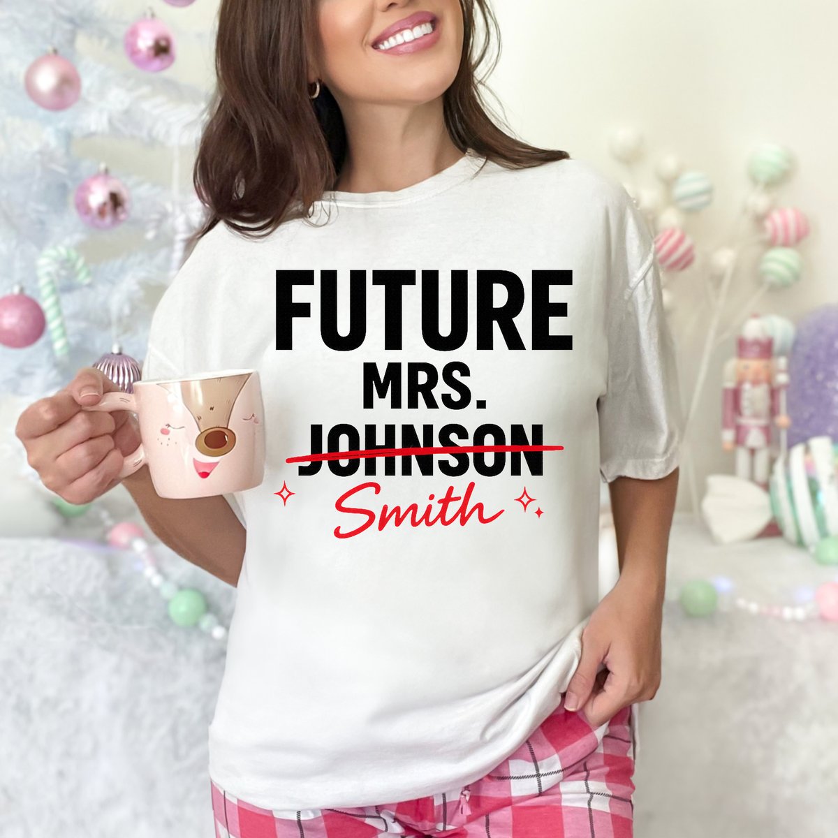 Personalized Future Mrs Shirt Custom Bride To Be Tee Dainty tshirt