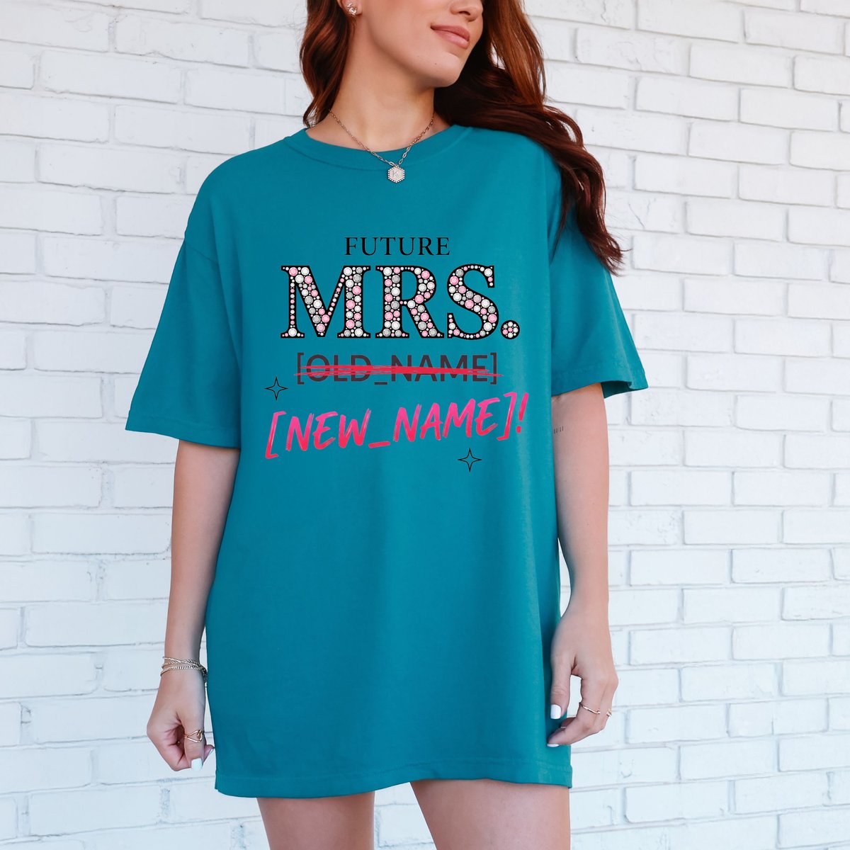Personalized Future Mrs Shirt Custom Bride To Be Tee Dainty tshirt