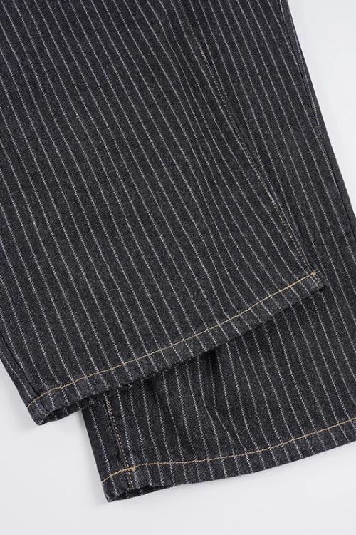 Pinstripe Baggy Pants
