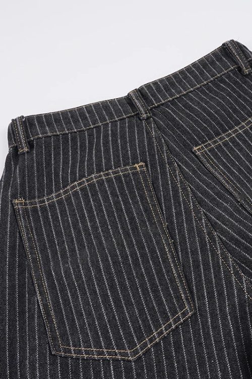 Pinstripe Baggy Pants