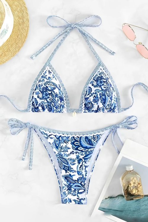 Porcelain Bikini Set