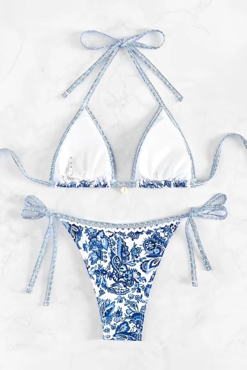 Porcelain Bikini Set