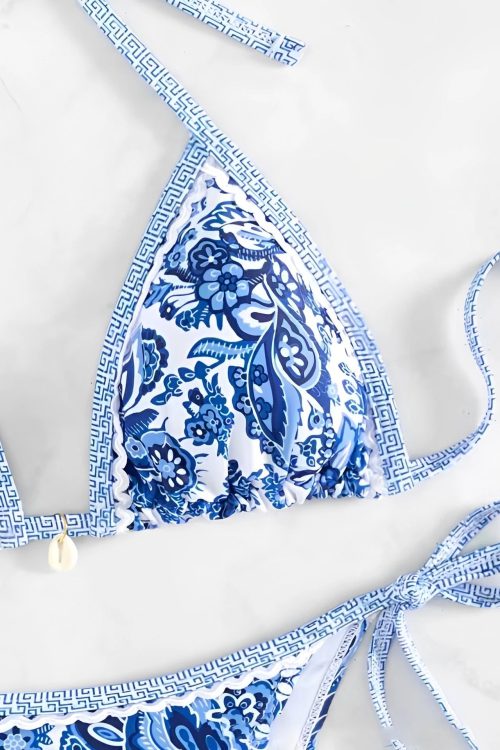 Porcelain Bikini Set