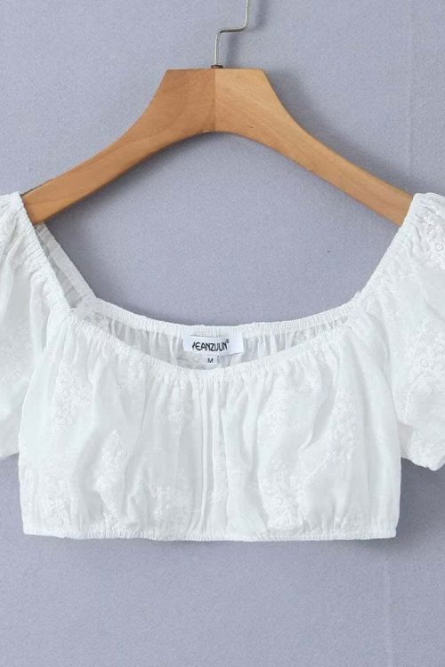 Pure Desire Crop Camisole High - Waist Skirt Set