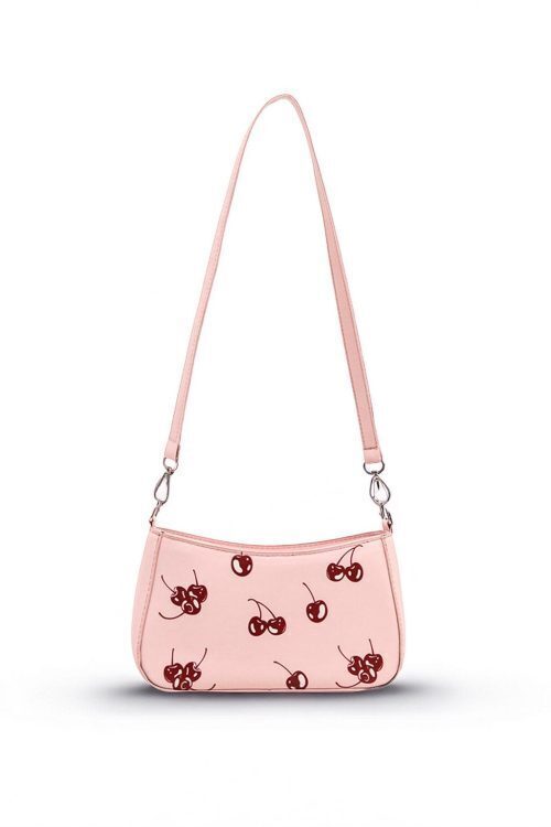 Red Cherry Shoulder Bag for Pin Display