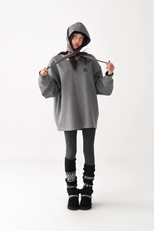 Relax Loose Hooded Sweatshirt