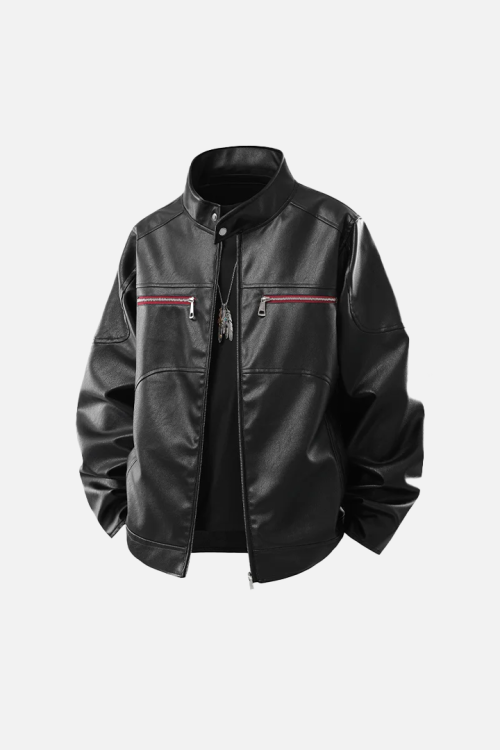 Retro American Style Motorcycle Jacket
