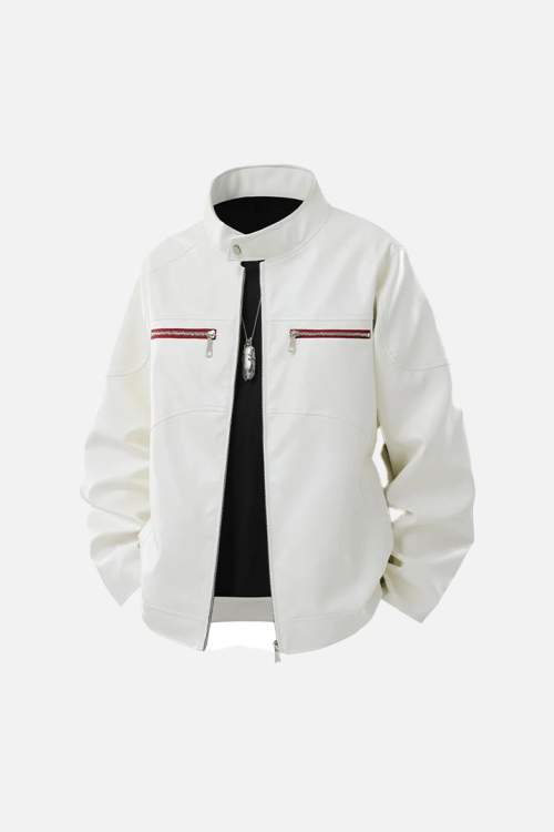 Retro American Style Motorcycle Jacket