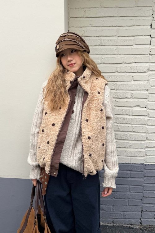 Reversible Fluffy Fur Vest