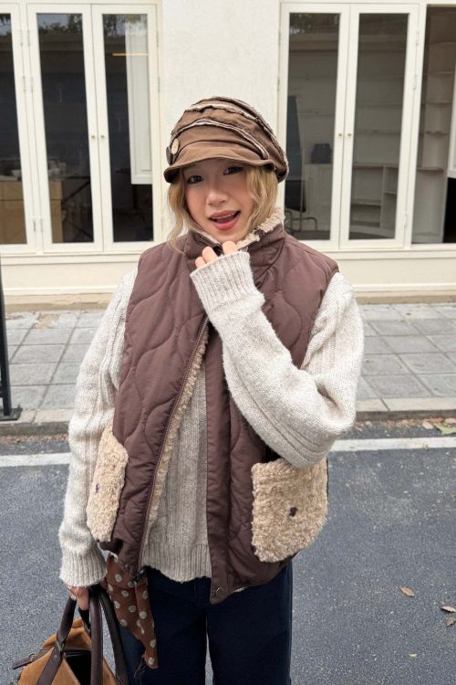 Reversible Fluffy Fur Vest