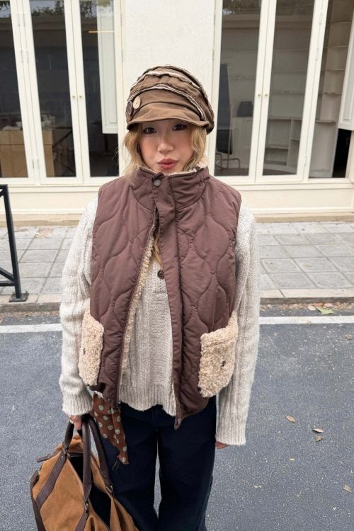 Reversible Fluffy Fur Vest