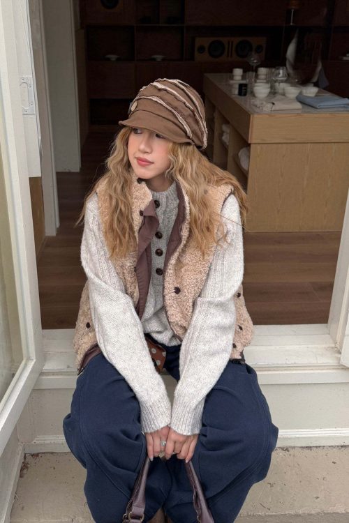 Reversible Fluffy Fur Vest