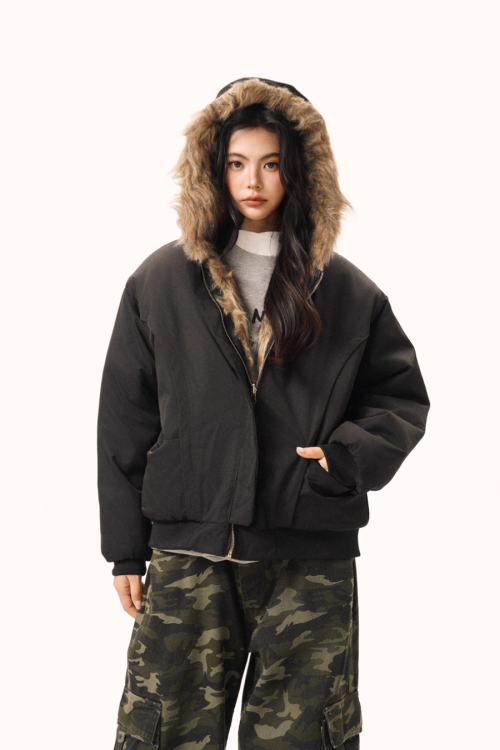 Reversible Fur Jacket