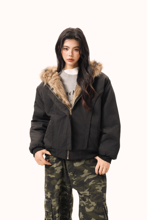 Reversible Fur Jacket