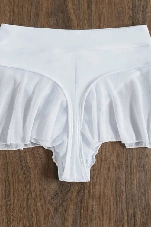 Ruffle Skirted Bikini Bottom