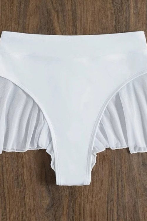 Ruffle Skirted Bikini Bottom