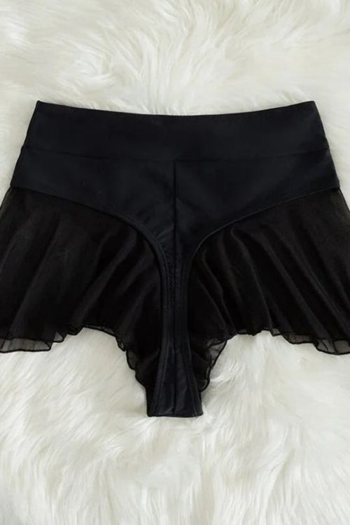 Ruffle Skirted Bikini Bottom