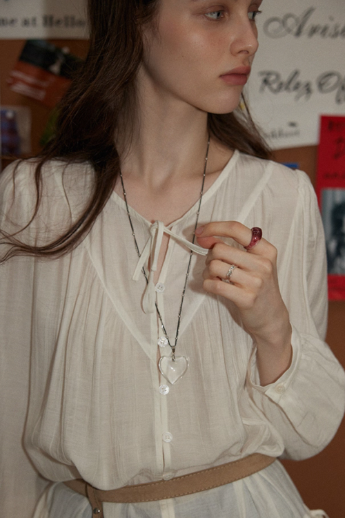 Sheer Blouse Tunic