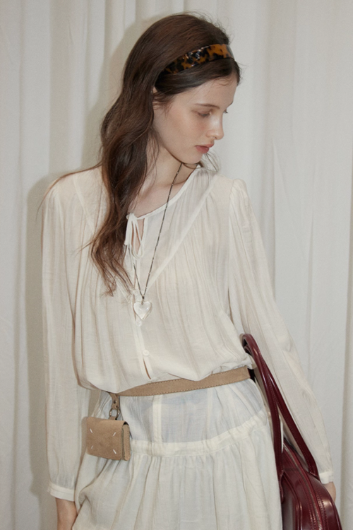 Sheer Blouse Tunic