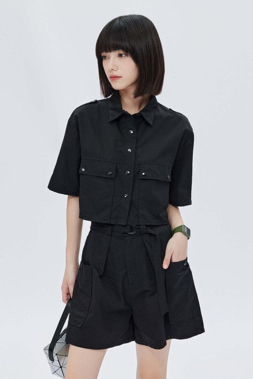 Short Short-Sleeve Shirt