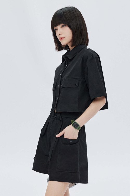 Short Short-Sleeve Shirt