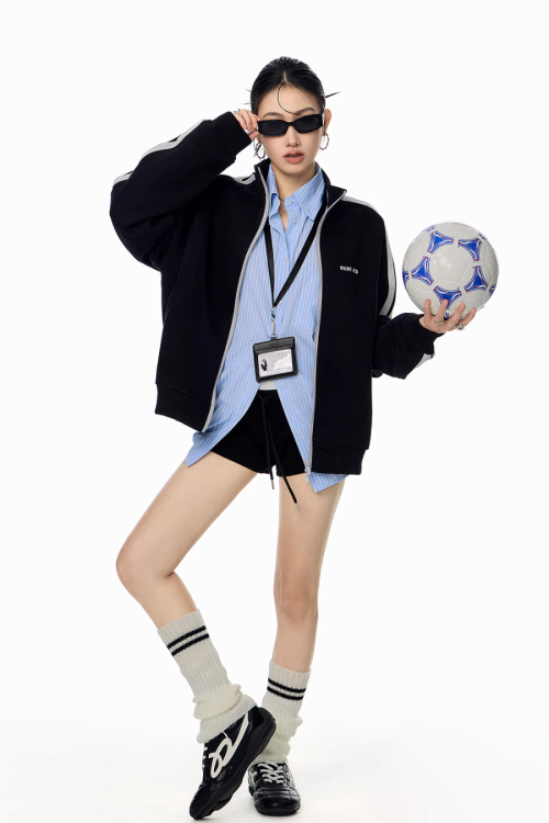 Sideline Cotton Track Jacket