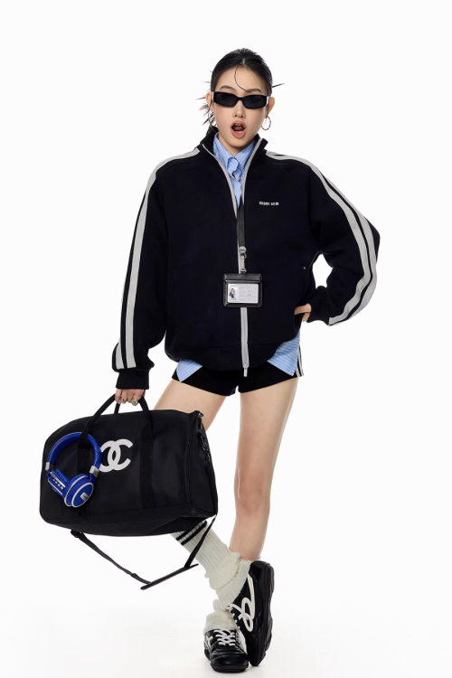 Sideline Cotton Track Jacket