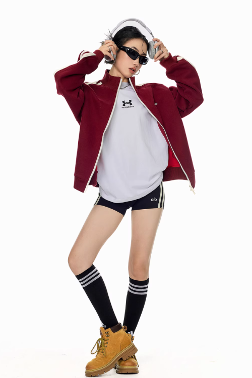 Sideline Cotton Track Jacket