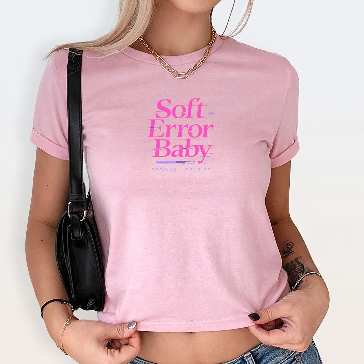 silly goose mix baby tee
