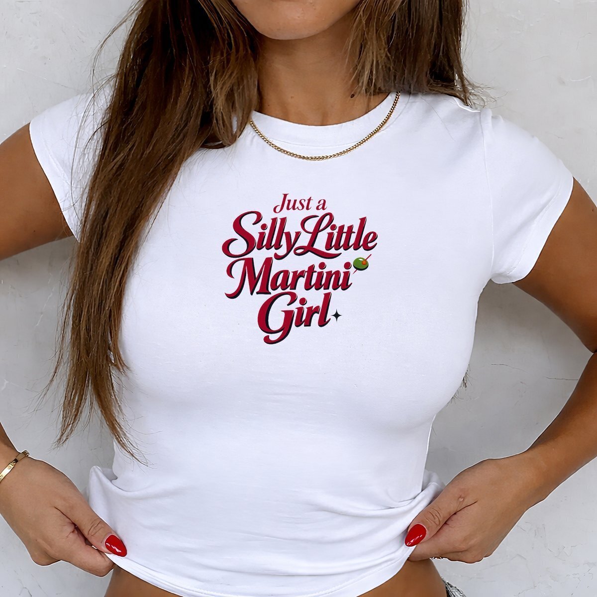 silly goose mix baby tee